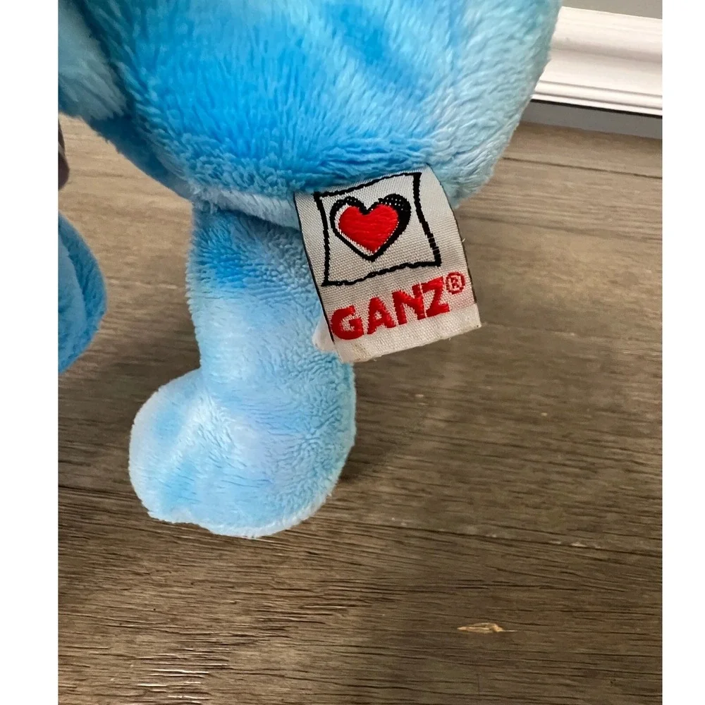 Ganz Plush Teddy Bear #1 Grad Blue Stuffed Animal Toy‎ with Ribbon